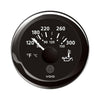 Veratron 52MM (2-1/16") ViewLine Oil Temperature Gauge 120-300°F - Black Dial & Bezel