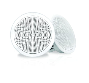 Fusion FM-F77RW 7" White Round Flush Mount Speakers