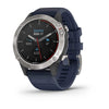 Garmin Quatix 6 Marine GPS Smartwatch Gray with Captain Blue Band