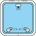 Lewmar Size 44 Low Profile Hatch Flange Base