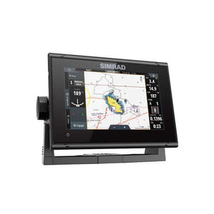 Simrad Go7 Xsr 7" Plotter With Hdi Tranducer C-map Discover Microsd